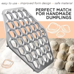 New Pelmeni Dumpling Mold Metal 37 Hole Pastry Press Kitchen Dough Press Ravioli Making Mould for Ravioli and Dumplings