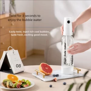 Bubble Water Machine Soda Machine Homemade Cup Carbonated Beverage Juice Bubble Machine Home Portable Bubble Water Machine